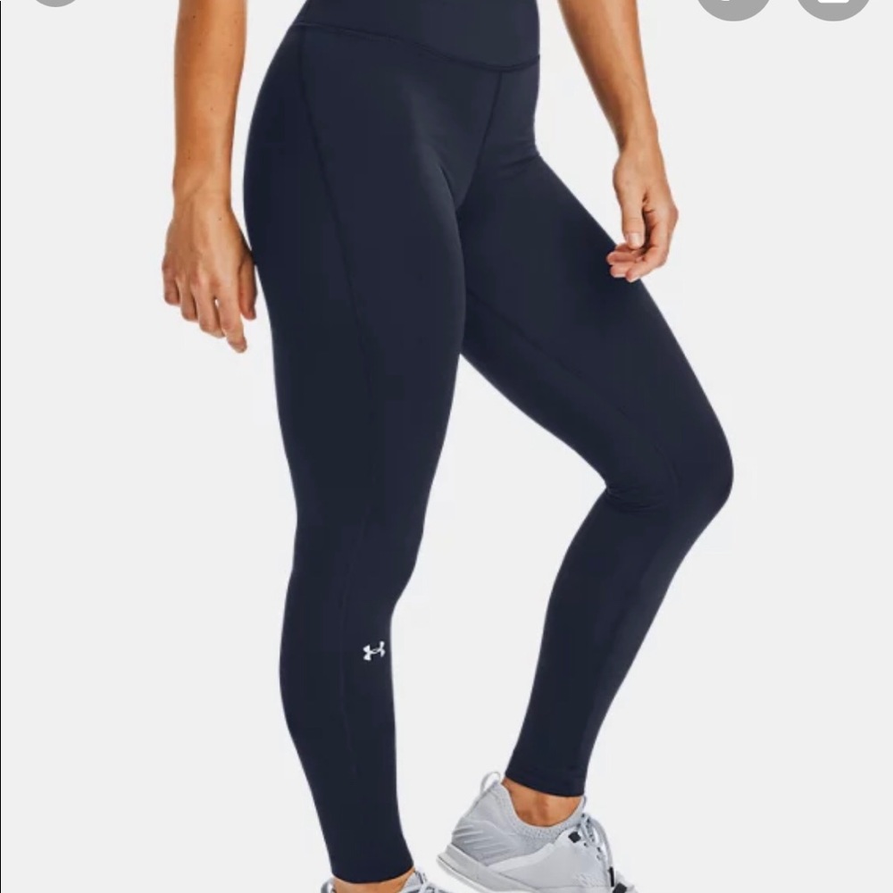 Under Armour Navy Cold Gear Leggings (Size M)